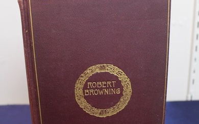 Cambridge Edition 1895 Robert Browning Complete Poetical Works