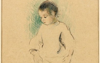 Camille PISSARRO 1830- 1903 Portrait d'enfant