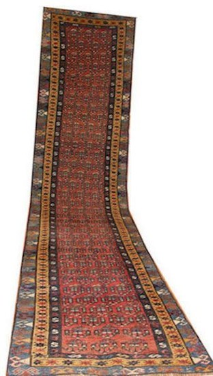 Caucasian Runner rug - 400 cm - 90 cm