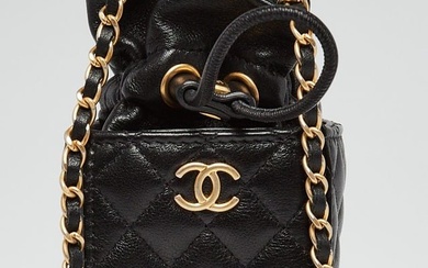 Chanel Black Quilted Leather Mini