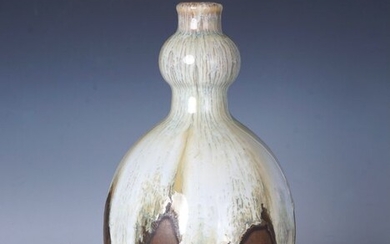 Charles Catteau - Keramis -Boch Frères La Louvière - Vase with polychrome Drip glaze - D809 - 1925