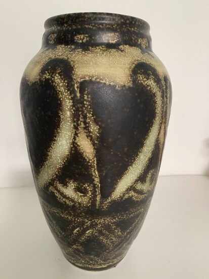 Charles Catteau - Keramis - Rare stoneware Penguin vase