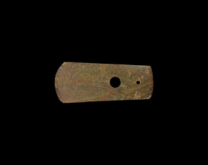Chinese Neolithic Jasper Axe Blade 6th-3rd millennium BC A...