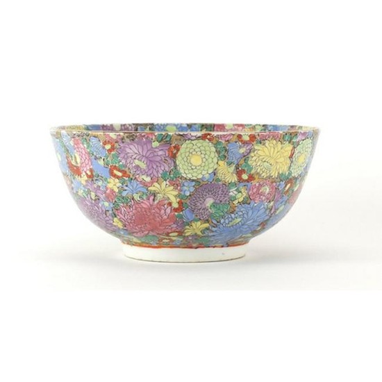Chinese porcelain bowl, hand painted with One Thousand