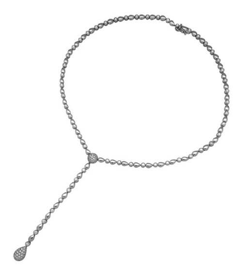 Chopard - 18 kt. White gold - Necklace Diamond