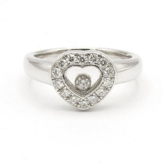 Chopard Happy Diamonds white gold ring
