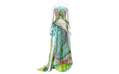 Christian Lacroix Couture Silk Gown
