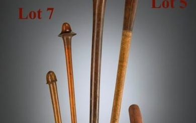 Club with fibre wrapping, 19th century - Solomon