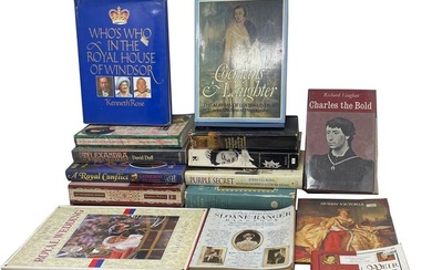 Collection 14 Books British Royalty