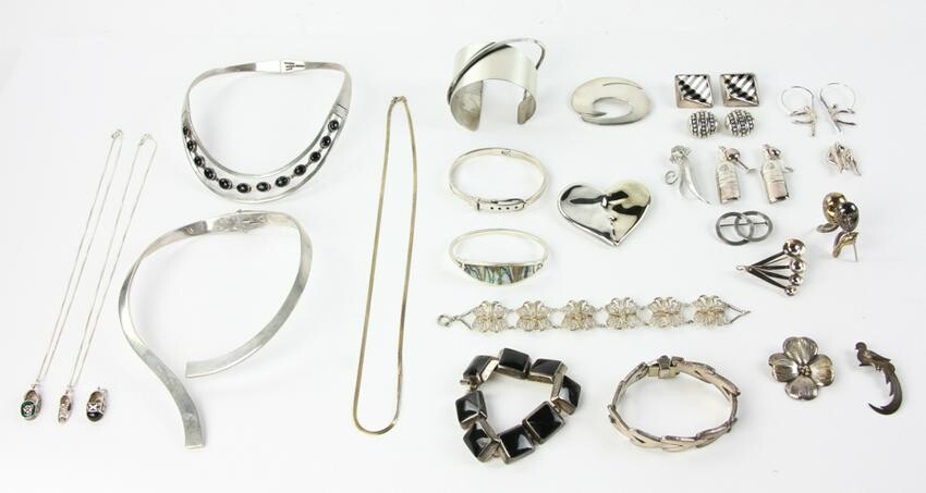 Collection of Sterling Silver Designer Jewelry