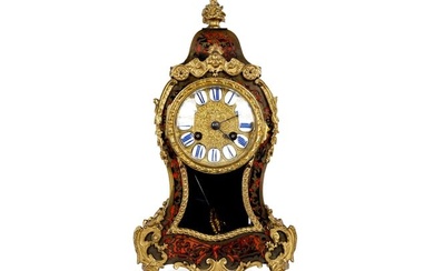 Commode clock, in the style of Andre-Charles Boulle