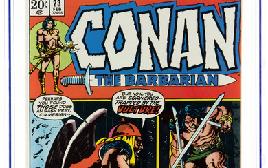 Conan the Barbarian #23 (Marvel, 1973) CGC NM 9.4...