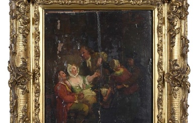 Continental Painting, Tavern Scene