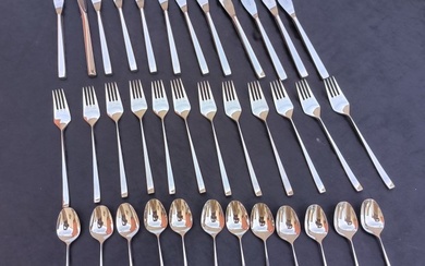 Cutlery set for 12 (113) - horizon - Silverplate