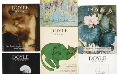 DOYLE AUCTION CATALOGS ON BOOKS AND PRINTS
