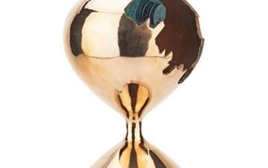 Daniel Arsham, Bronze Hourglass