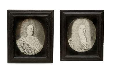 David Paton. Scottish (fl 1660 - c.1709) Two portraits