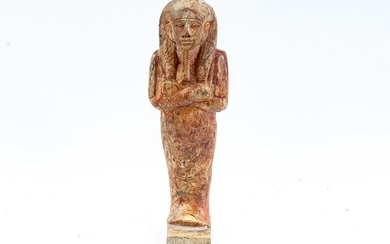 EGYPTIAN CARVED STONE FIGURE