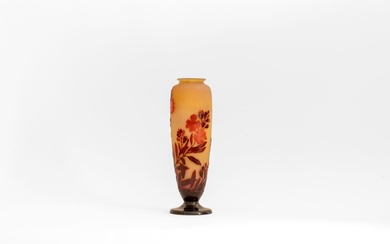 ETABLISSEMENTS GALLE (1904-1936). Vase obusal... - Lot 105 - Alexandre Landre Nancy