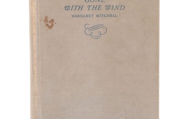 Early Printing "Gone with the Wind" by Margaret Mitchell, 1937