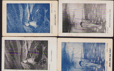 Estonia Group of postcards - A. Promet Mardus leinab langu verda, Jõua ja kaugelta...! before 1940 (4)