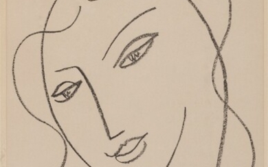 Études pour la vierge, tête voilée (Duthuit 640), Henri Matisse