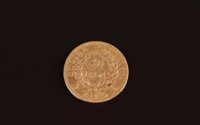 FRANCE. Napoleon I (1804-1814). 40 Francs in gold struck in...