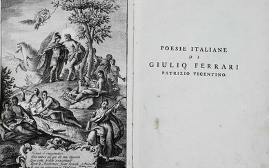Ferrari Giulio, Poesie Italiane sopra l'ultima guerra