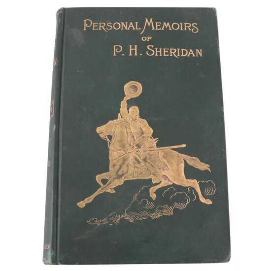 First Edition "Personal Memoirs of P. H. Sheridan," 1888