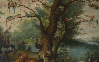 Follower of Jan Brueghel the Younger, The Garden of Eden