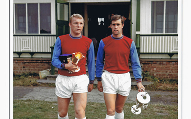 Football Autographed Geoff Hurst 1966 Limited Edition Photograph :...