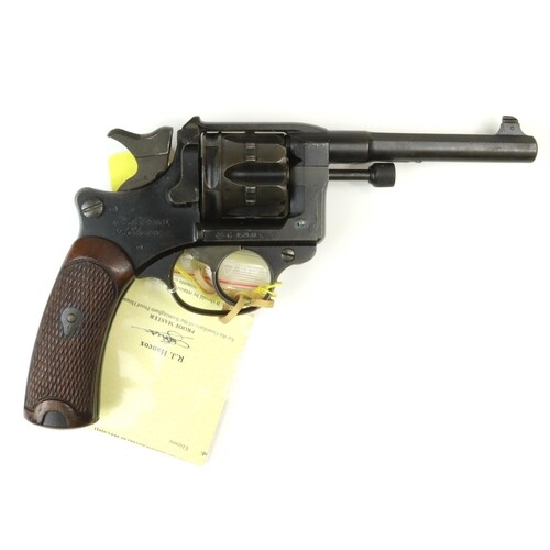 French Label M1892, 8mm Service Revolver, barrel 4.50". Made...
