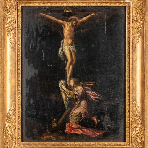 French school of the 18th century Christ on the cross,...