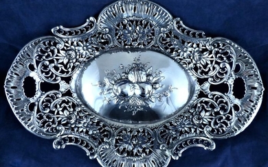 Fruit bowl - .800 silver - Breidenstein & Renaud - Germany - Late 19th century