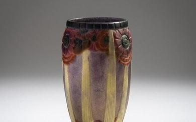 G. Argy-Rousseau, 'Rayons de soleil' vase, 1926