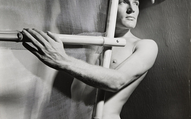 GEORGE PLATT LYNES (1907-1955) Male nude study.