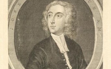 GEORGE VERTUE (1684 / 1756) "Portrait of Joseph