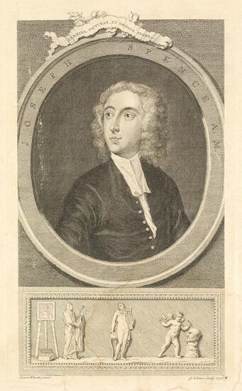 GEORGE VERTUE (1684 / 1756) "Portrait of Joseph