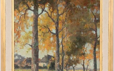 Gerardus Johannes Delfgaauw (1882-1947) , Sunny autumn