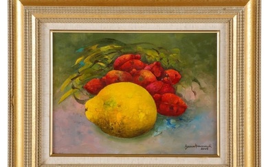 Gesner Armand (Haitian, 1936-2008) "Tropical Fruits"