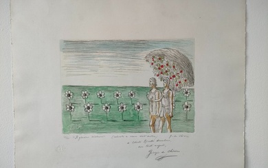 Giorgio De Chirico (1888-1978) - Il giardino misterioso