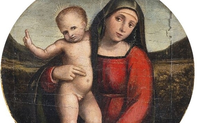 Giulio Francia (1487-1545) [Attribuito a] - Madonna col Bambino