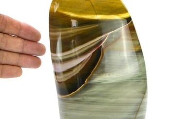 Great Polychrome Agate Free Form - 212×120×56 mm - 2435 g