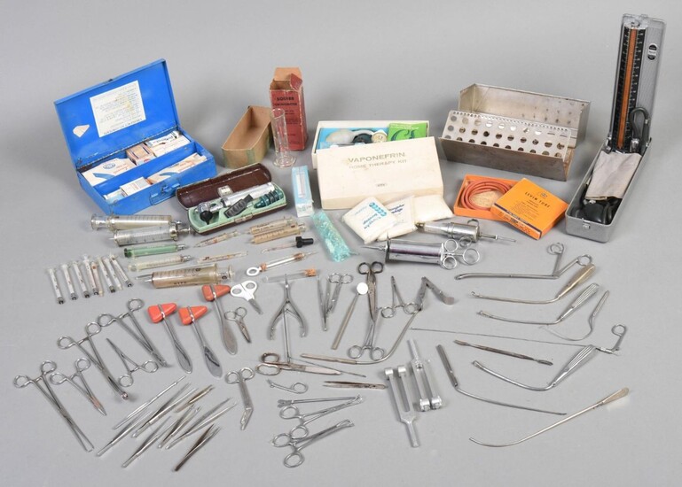 Group of Vintage Medical Equipment.