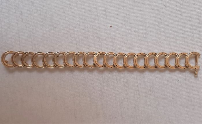 Gucci - Bracciale Argento 925 Placcato Oro Bracelet