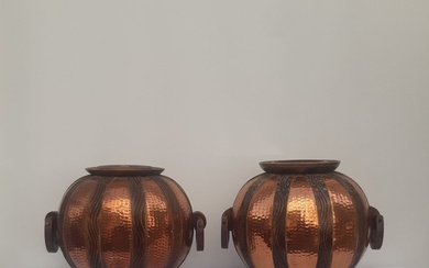 Gustave Serruries-Bovy - Vase (2) - Wood