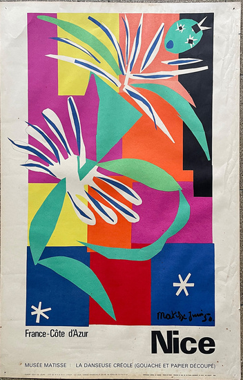 Henri Matisse. Le Cateau-Cambrésis 1869 - 1954 Nizza: Danseuse créole. Werbeplakat des