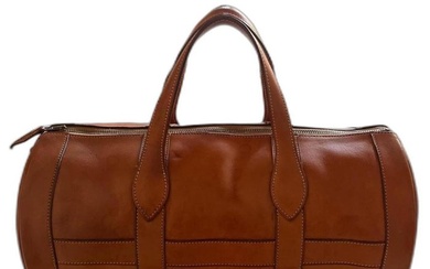 Hermès - sac travel Boston borsa da weekend 42 cm pelle naturale - Weekend bag