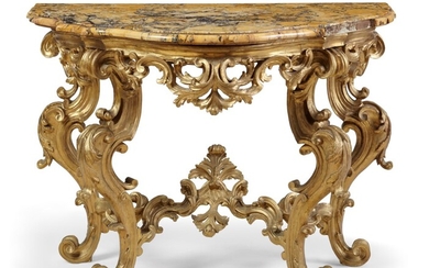 ITALIAN GILTWOOD SIDE TABLE, 18TH/19TH CENTURY