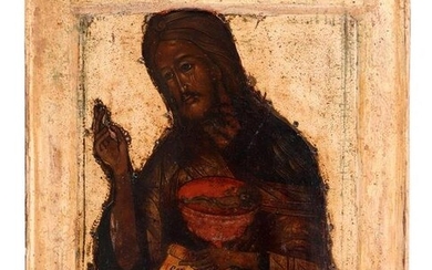 Icon of John the Baptist, Russia